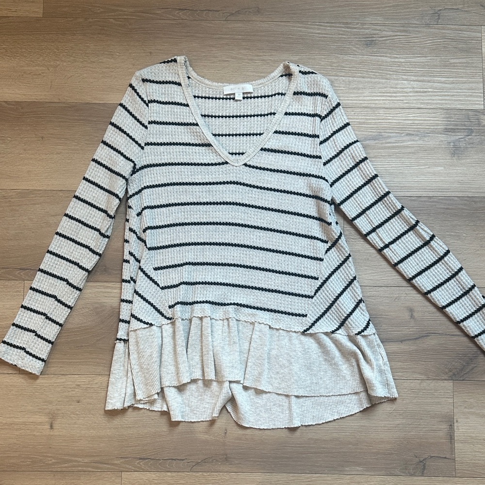 Anthropologie eri + ali long sleeve shirt